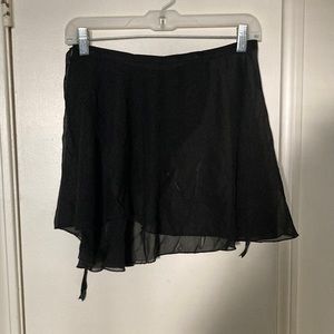 Wrap ballet skirt